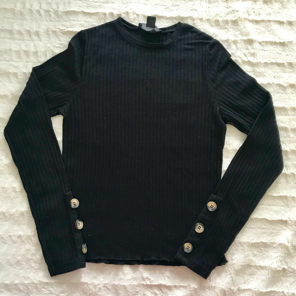 Black Ribbed Top from Primark - Picture 4 of 4